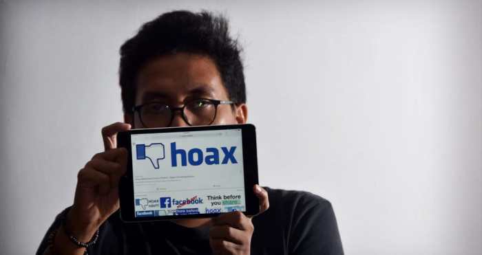 Edukasi anti hoaks di internet
